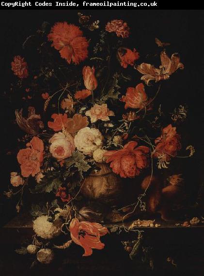 Abraham Mignon Blumen in einer Vase